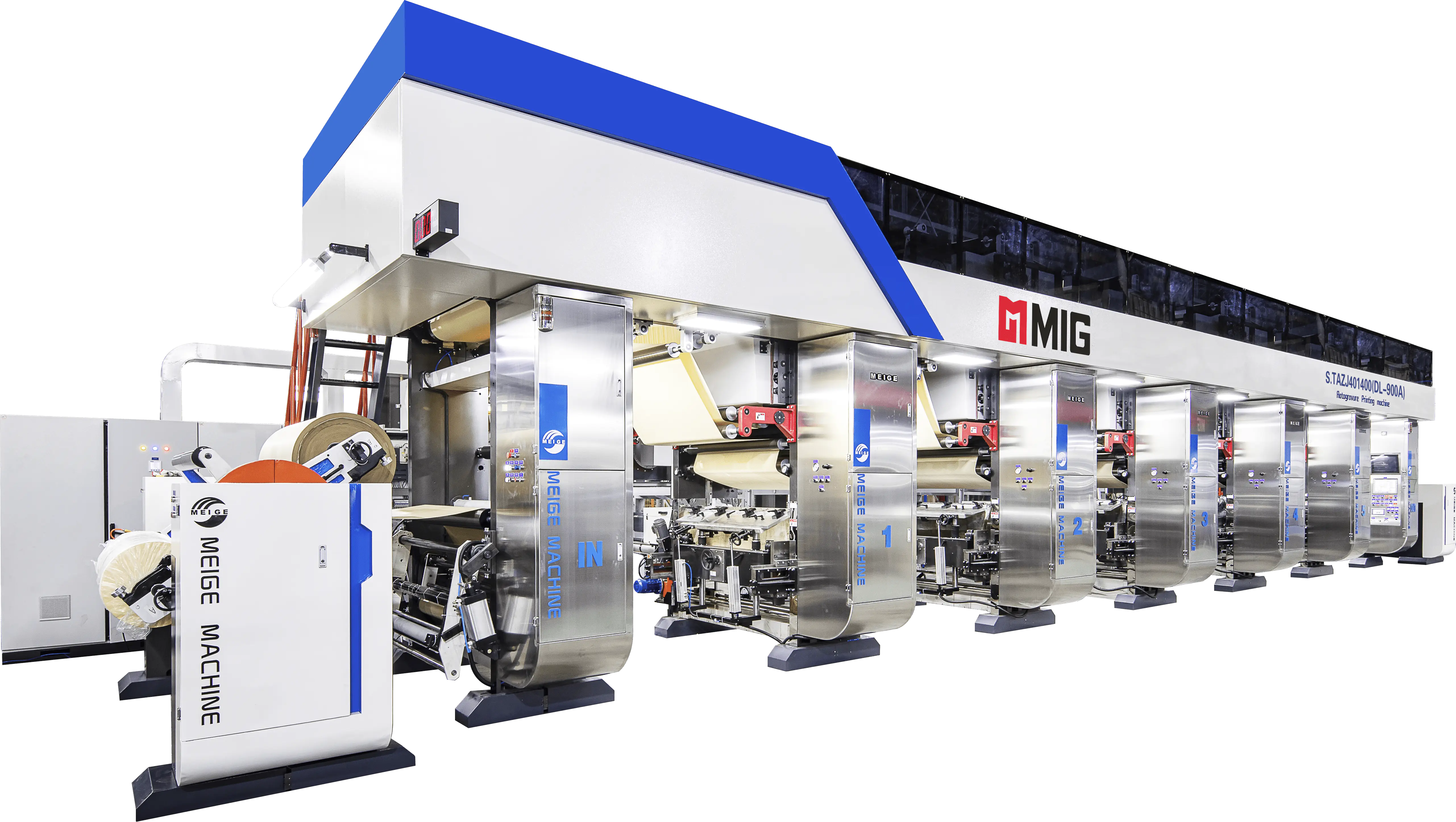 PU Paper Machina Print: Gravure Printing and PU Coating in One Production Line